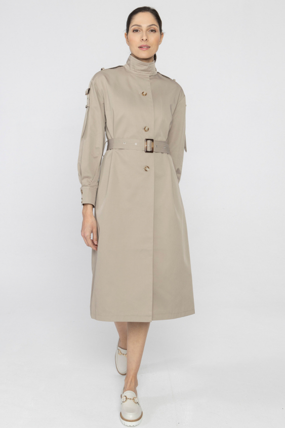 Eleganter Trenchcoat in Beige