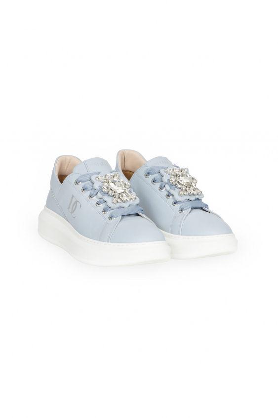Blue sneakers