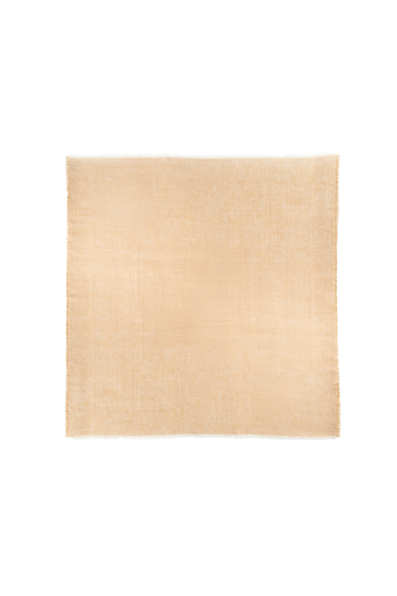 Chusta z lekkiego kaszmiru w kolorze beżowym