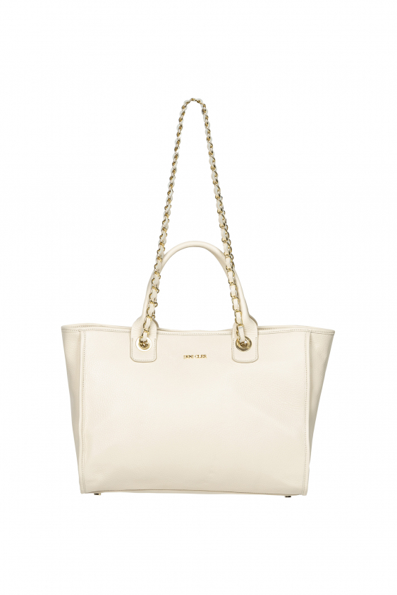 Cream elegant handbag