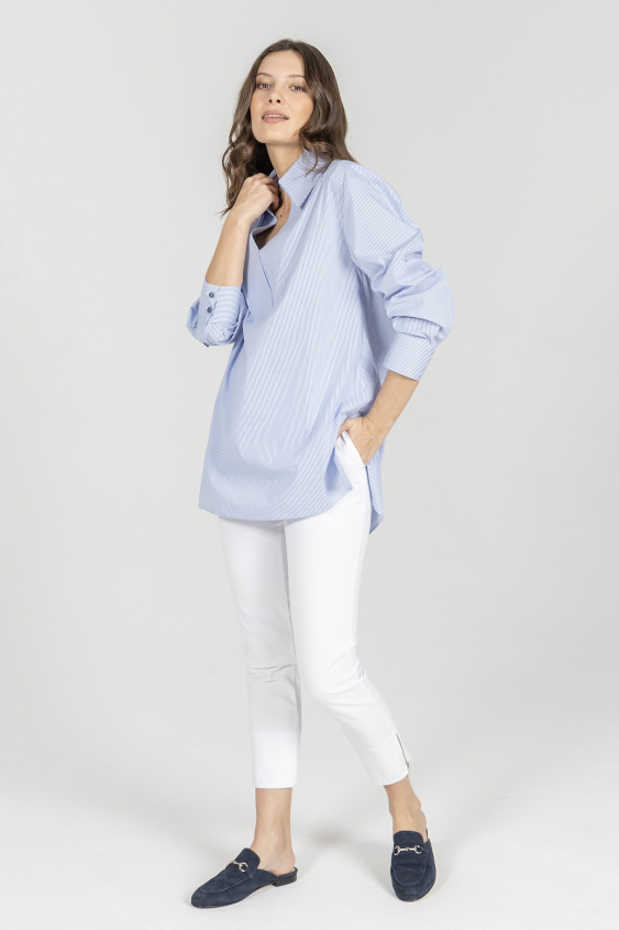 Biznesowa bluzka koszulowa