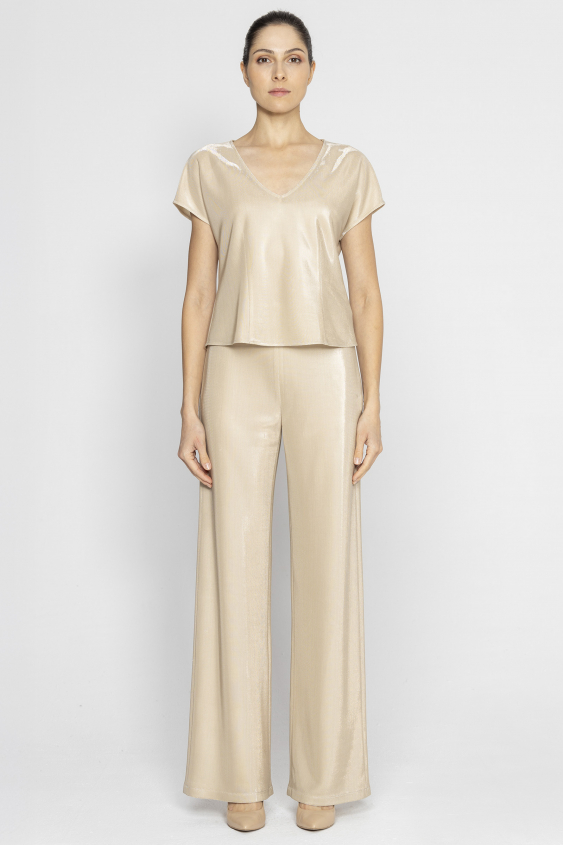 Elegant wide-leg pants