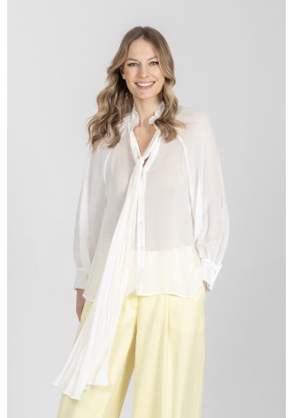 Elegancka bluzka z ozdobnym wiązaniem