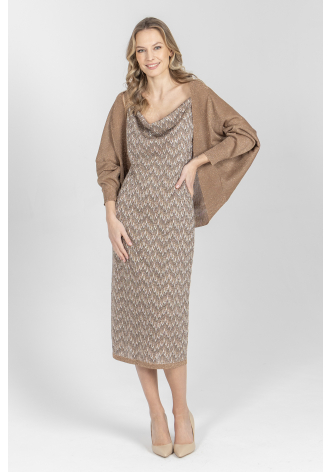 Sukienka dzianinowa midi