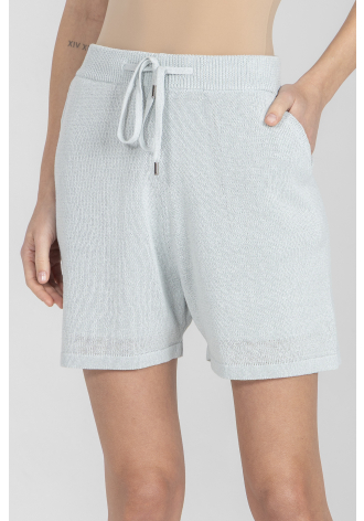 Krótki spodenki w kolorze niebieskim