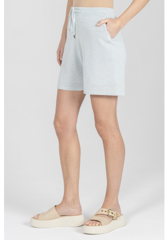 Krótki spodenki w kolorze niebieskim