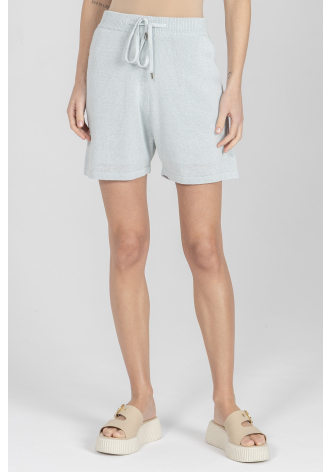 Krótki spodenki w kolorze niebieskim