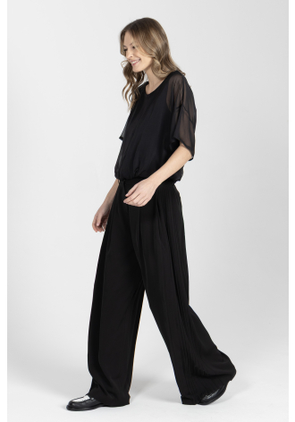 Eleganckie spodnie w kolorze czarnym 