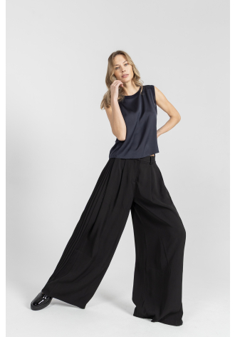 Eleganckie spodnie w kolorze czarnym 