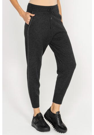 Graphite sports trousers