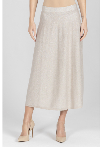 Dzianinowa spódnica maxi