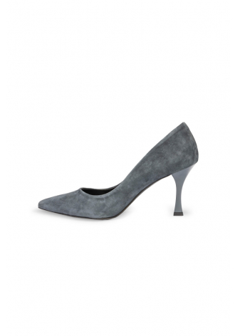 Classic grey suede stilettos 