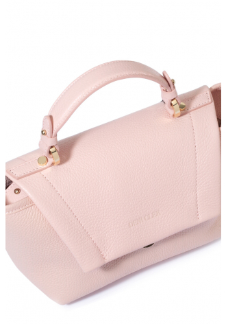 Pink trapezoid bag