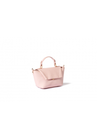 Pink trapezoid bag