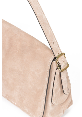 Mała zamszowa torebka