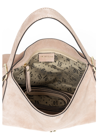 Mała zamszowa torebka