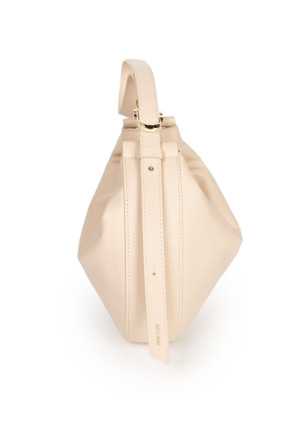 Torebka w formie worka w kolorze jasnoróżowym