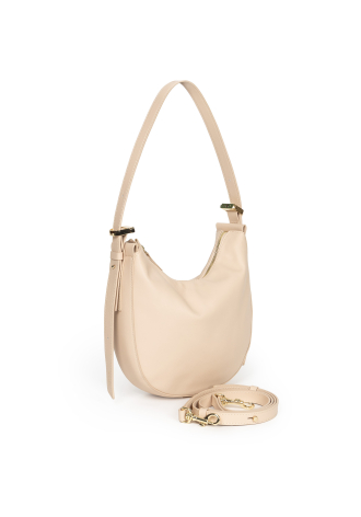 Torebka w formie worka w kolorze jasnoróżowym