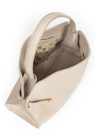 Duża torebka w kolorze ecru