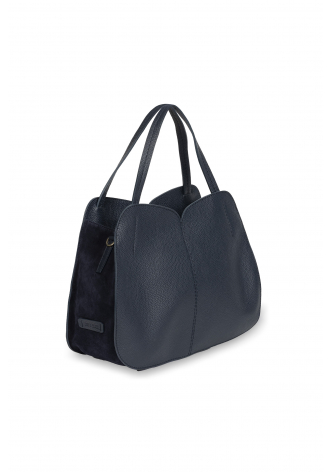  Large navy blue handbag