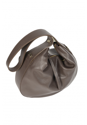 Soft large brown handbag