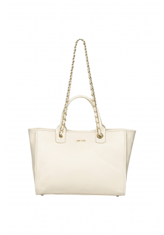 Cream elegant handbag