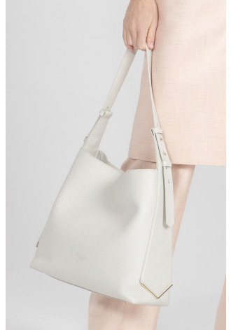 Biała mała elegancka torebka