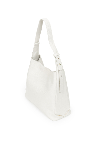 Biała mała elegancka torebka