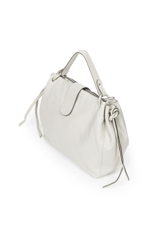 Duża jasnoszara torba