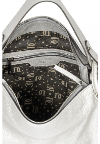 Duża jasnoszara torba