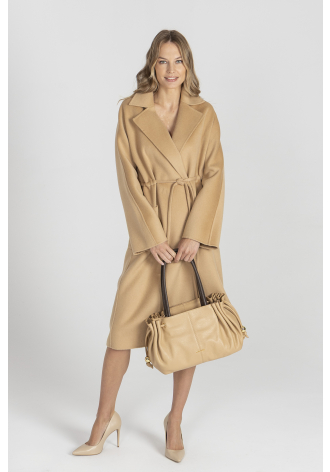 Soft beige handbag