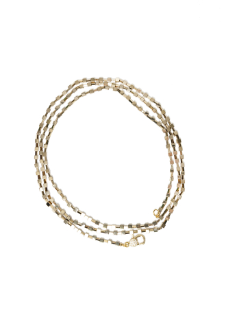 Gold-coloured necklace