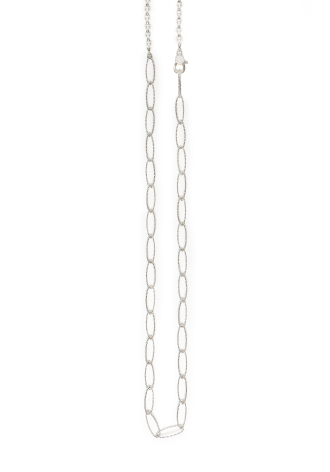 White cultured pearl necklace