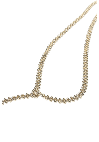 Hematytowy pasek wykonany z drobnych koralików