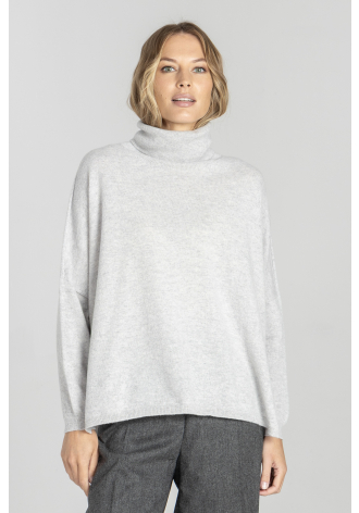 Light grey turtleneck