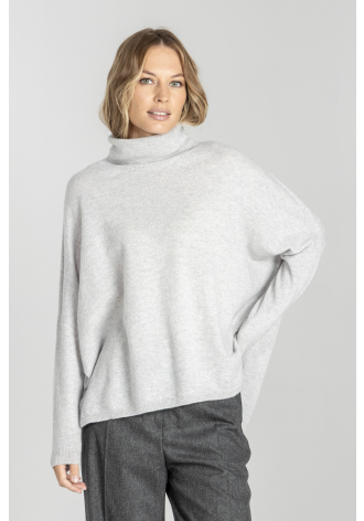 Light grey turtleneck