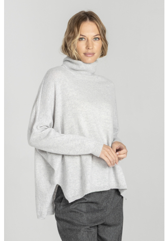 Light grey turtleneck
