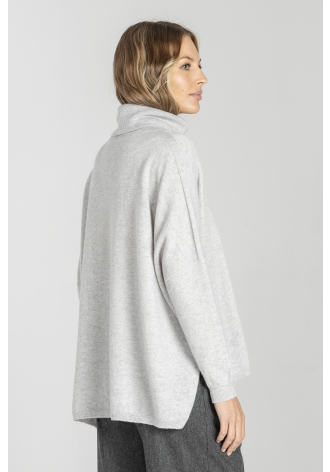 Light grey turtleneck