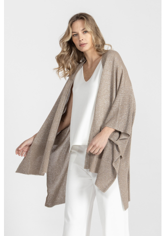 Beżowy kardigan