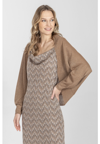 Krótki kardigan bez zapięcia  