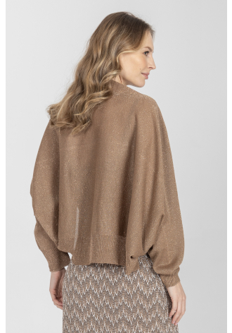 Krótki kardigan bez zapięcia  