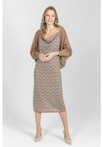 Krótki kardigan bez zapięcia  