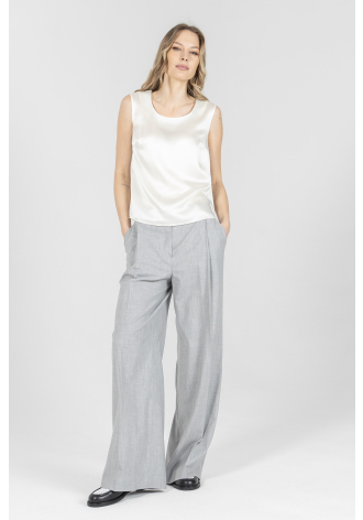 Elegancki top w kolorze w kolorze 