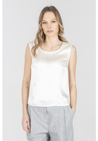 Elegancki top w kolorze w kolorze 