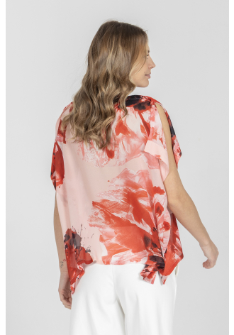 Elegancka bluzka w print