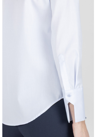 Biznesowa koszula w kolorze niebieskim