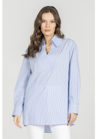 Biznesowa bluzka koszulowa