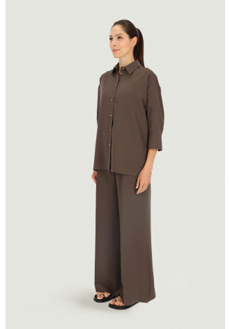 Lightweight brown shirt