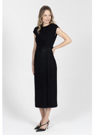 Black evening dress
