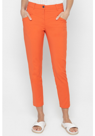 Pomarańczowe spodnie
